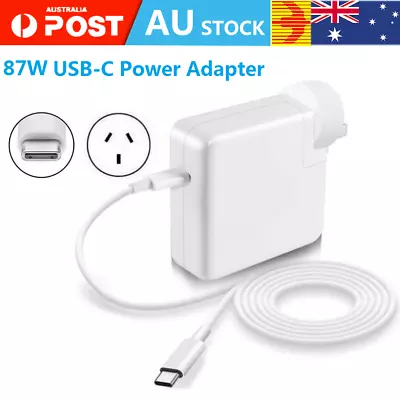 87W USB-C Power Adapter Charger 2M Type-C Cord For Apple Macbook Air Pro Laptop • $27.89