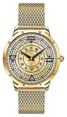 Thomas Sabo Men's Rebel At Heart | Gold Elements Dial | Gold WA0388-264-207-42 • $599.50