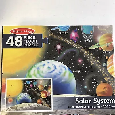 Melissa & Doug Solar System Floor Puzzle 48pcs • $12.99