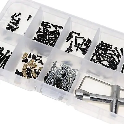 £8.81 • Buy 252x 1/24 RC Car Stainless M1.4 Assorted Screw Pin Nut Tool Kit For Axial SCX24