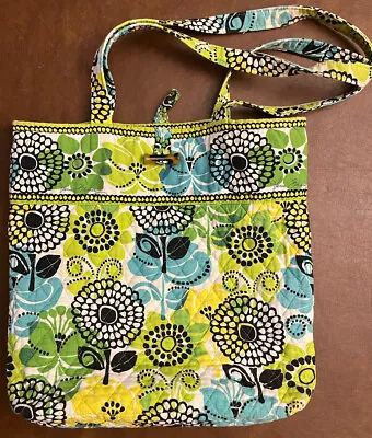 Vera Bradley Retired Lime’s Up Loop Closure Tote Bag Handbag Purse • $9