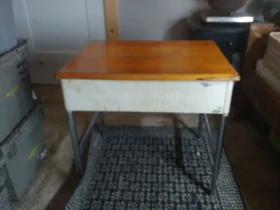 Rare Vintage Mid Century Heywood Wakefield Maple Wood Top Childs Desk Retro HTF • $29.99