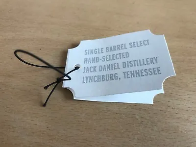 Jack Daniels Single Barrel Select   Bottle Tag  New From 2017 German  Edition  • £6.50