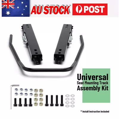 Universal Seat Slider Seat Mounting Track Assembly Frame Kit For NRG Sparco AU • $42.50