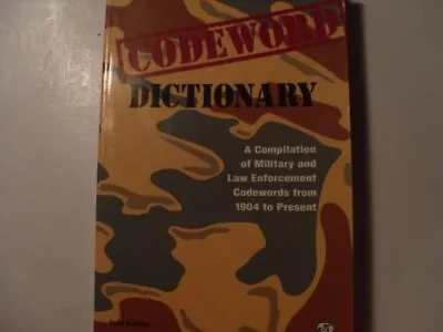 Codeword Dictionary: Military And Law ... Adkins Paul • £8.99