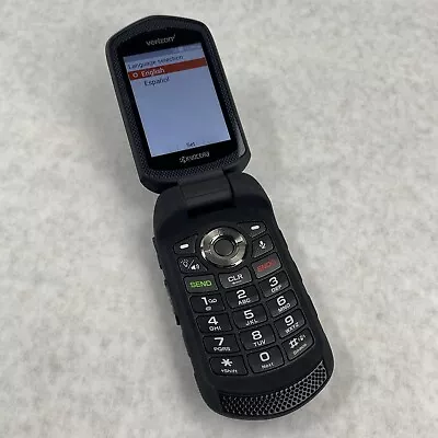 Kyocera DuraXV LTE E4610 Verizon Network 16GB Black Flip Phone No Camera • $78.99