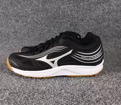 Mizuno Cyclone Speed 3 Womens Size 8 Shoe Black/white Lace Up Volleyball Shoe • $44.95