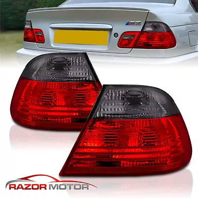2000 2001 2002 2003 For BMW E46 325Ci/330Ci/M3 2DR Coupe Red Smoke Tail Lights • $69.55
