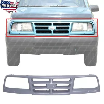 New Front Grille Paintable For 1996-1997 Geo Tracker  / 1998 Chevrolet Tracker • $130