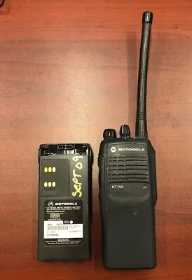 RADIO - PORTABLE: Motorola HT750 (AAH25KDC9AA3AN) • $100