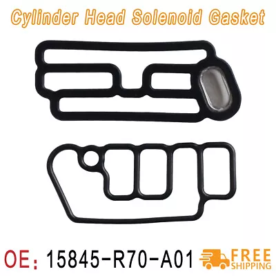 New Cylinder Head Solenoid Gasket VTEC For Honda 15815R70A01 15845R70A01 • $5.95