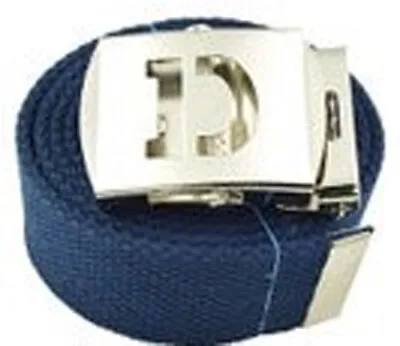 Unisex Canvas Belt With Initial Capital In Various Sizes And Multi-Colors • $14.99