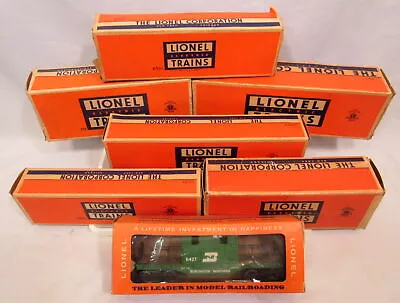 Lot OF 7 Lionel Train Cars Includes Operating Barrel Car And More • $85.74