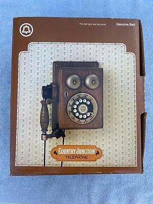 Country Junction Wood Wall Phone Genuine Bell Vintage 1980s Western Electric • $100