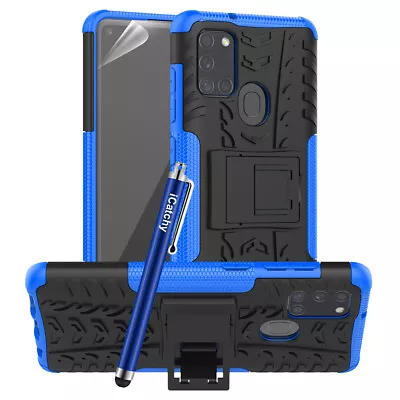 Samsung Galaxy A21s (6.5) Phone Case Heavy Duty Shockproof Cover For Samsung • £5.95