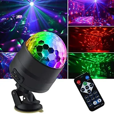 Disco Ball Light Party Lights Dj Disco Lights Led Mini Colors Stage Lights • £15.99