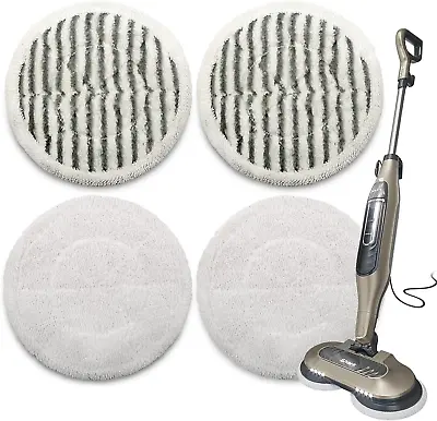 Steam & Scrub Mop Pads For Shark S7001 S7000AMZ Steam & Scrub Mop Dirt Grip Stea • $23.53