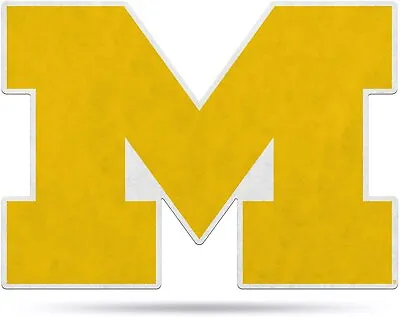 Michigan Wolverines Pennant  Primary Logo 18 Inch Soft Felt University Of • $17.79