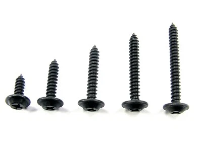 $34.95 • Buy Black #8 Phillips Flat Top Trim Screws- 1/2  To 1-1/2  Long- 250 Screws- J#325T