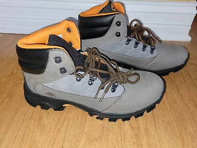 Men's Timberland Mt. Maddsen Mid  Waterproof Hiking Boots Gray Size 12 • $95.20