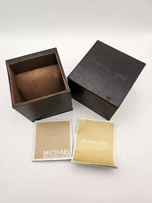 Michael Kors Empty Brown Watch Box    Watch Not Included Box Only • $8.50