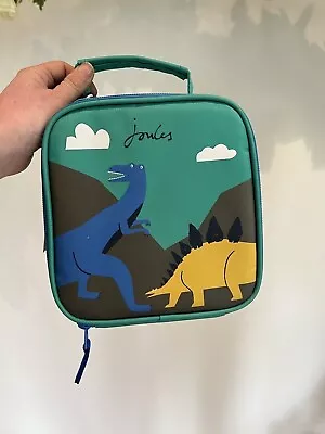 JOULES Munch Bag Lunch Bag Green Dinosaurs Dino School FREEPOST NEW OH25 • £14.99