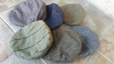 Jack Murphy SuperTweed Lined Flat Caps Various - Clearance BNWT • £17.91