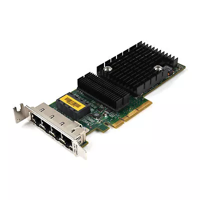 Sun Oracle ATLS1QGE Quad-Port 1GB RJ-45 PCIe NIC Half Height Bracket • $8.20