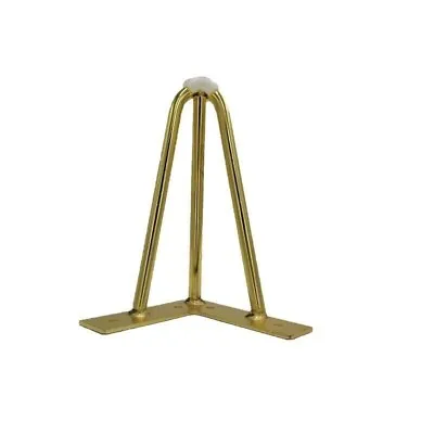 £16.99 • Buy 4x Hairpin Legs Hair Pin Legs Set For Furniture Bench Desk Table Metal Steel DIY