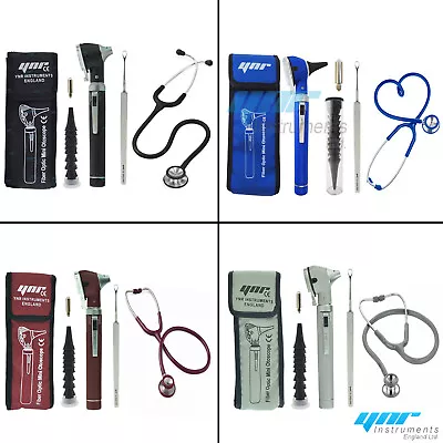 £19.99 • Buy YNR® Otoscope Stethoscope Ear Wax Remover Medical ENT EMT Set CE Approved 