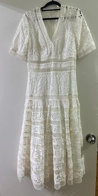 $300 • Buy Zimmerman White Long Dress 