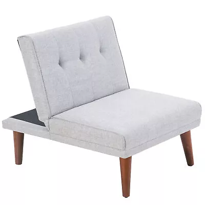 Recliner Futon Chair With Adjustable Backrest Loveseat Bed Comfy Mini Couches    • $118.98