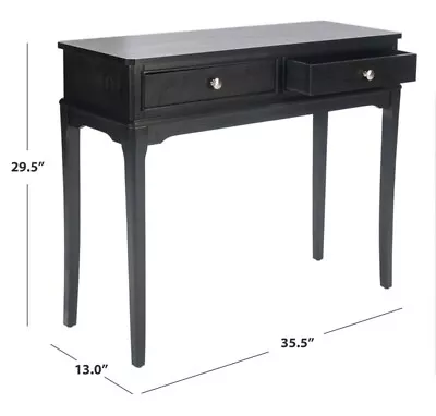 Safavieh OPAL 2DRW CONSOLE TABLE Reduced Price 2172731315 CNS5726B • $97