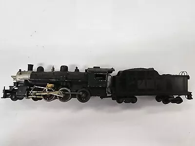 Vintage Varney 2157 HO Scale Steam Locomotive & Tender Heavy Die Cast Black . • $1