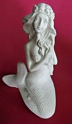 Latex Mold Of Mermaid Plaster Cement Concrete Casting Rubber Mould  5 H X 3  W • $44.95