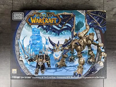 Mega Bloks World Of Warcraft SINDRAGOSA & THE LICH KING  91008  BRAND NEW SEALED • $64.94