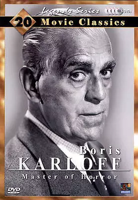 Boris Karloff Master Of Horror - 20 Movie Classics DVD 4-Disc Set • $7.75