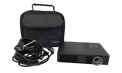 Optoma Mini Led Projector ML500 3D Ready 500 Lumens Carry Case & Cables Black • £149.99