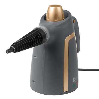 Kleeneze Handheld Steam Cleaner Portable 10 In 1 250 Ml 1050 W Grey/Copper • £29.99