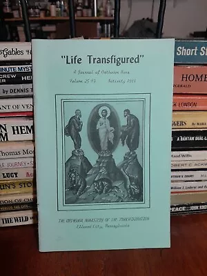 Life Transfigured Journal Nuns Orthodox Monastery Transfiguration Ellwood City  • $44.99