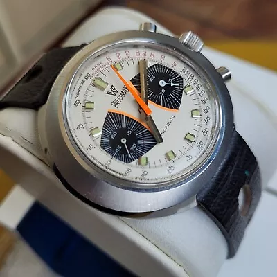 Precimax Chronograph  New Old STOCK    Cal. V. 7733 Vintage Oversized Watch  • $2000