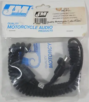 J&M Z Series Lower Sec. Cord 8 Pin For 99-15 BMW 6 Pin Audio System HC-ZJM • $32.95