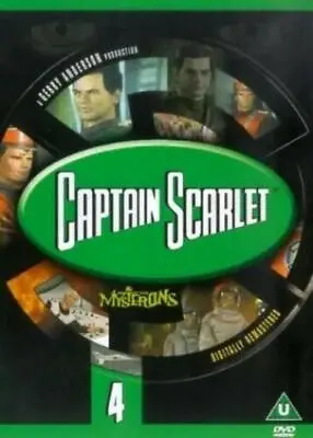 Captain Scarlet And The Mysterons: 4 DVD Children's & Family (2001) • £2.35