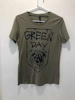 2004 Green Day American Idiot Womens Extra Large XL T-Shirt Concert Music Tee • $19.99