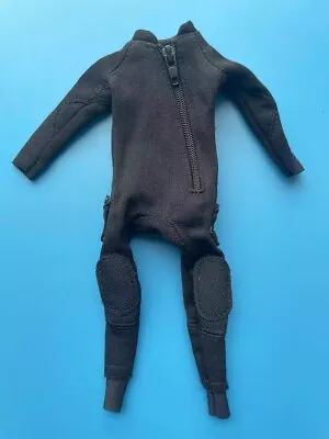 BBI 1/6 Scale Black Diving Suit Model For 12'' Male Soldier Frogman BJD • £16.79