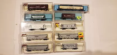 Atlas N Scale Box Car Lot Of 10 Lot #2 W Free Ship! • $19.99