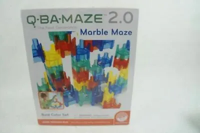 Mindware Q-BA-MAZE 2.0 The Next Generation Marble Maze Bold Color Set (36 Cubes) • $15
