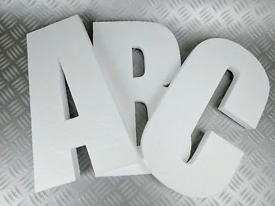£8.20 • Buy 3D Polystyrene Decorative Letters/Numbers - 380mm High X 25mm Thick