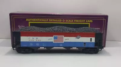 MTH 20-97565 O C&NW 4-Bay Hopper Car W/Coal Load #135799 NIB • $100.99