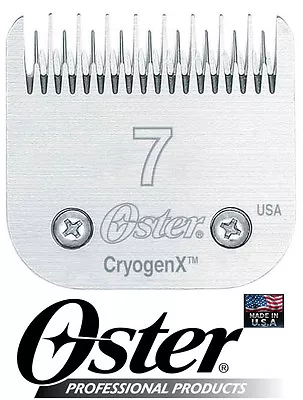 Oster A5 Cryogen-X 7 Skip Saw Tooth Blade*Fit A6Andis AG AGCWahl KM Clippers • $42.29